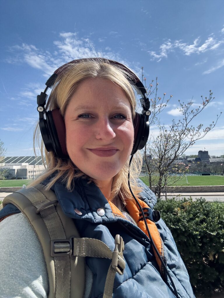 Campus selfie - Kayce